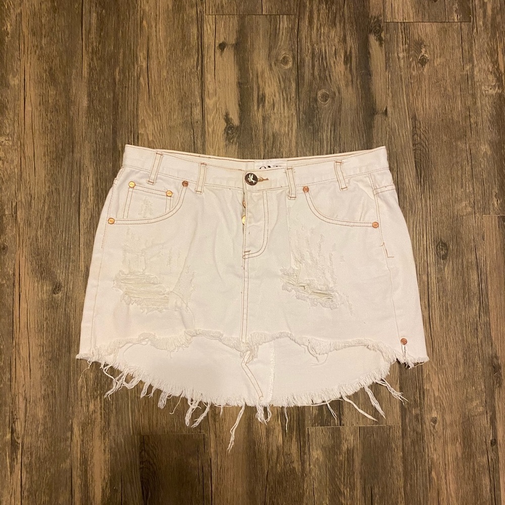 ONE TEASPOON JUNKYARD MINI SKIRT